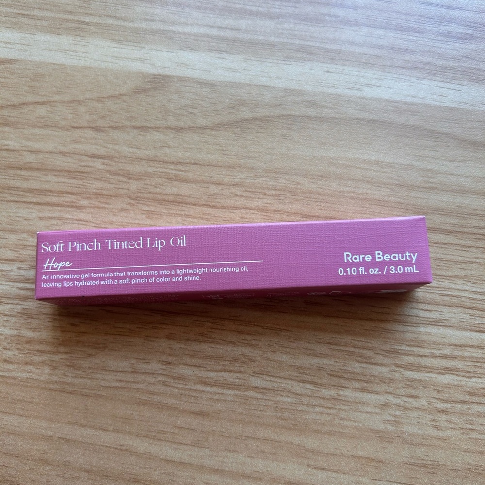 Rare Beauty tinted lip oil Hope